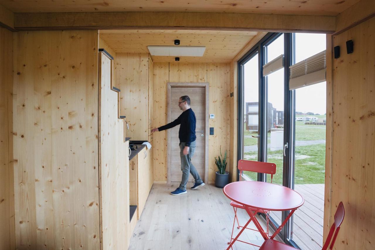 Tiny House Nature 15 Zur Meerseite - Green Tiny Village Harlesiel Каролинензиль Экстерьер фото