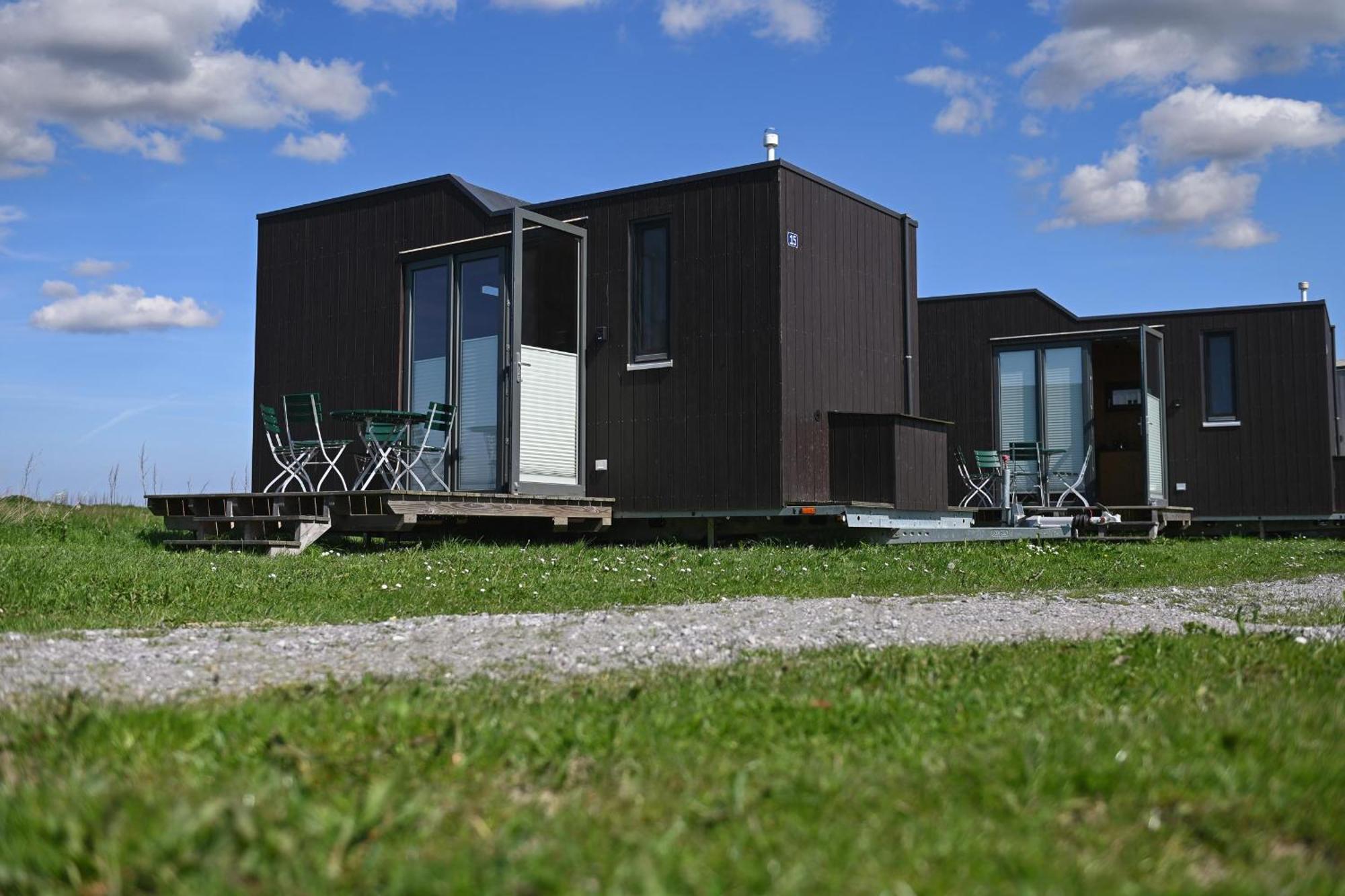 Tiny House Nature 15 Zur Meerseite - Green Tiny Village Harlesiel Каролинензиль Экстерьер фото